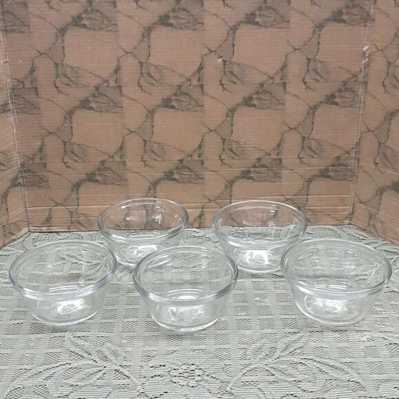 Anchor Hocking custard cups Bundle of 5, 6 oz.,177 ml - Picture 1 of 3